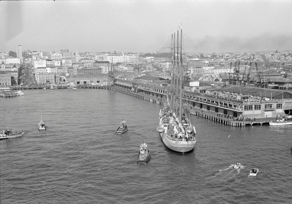 Princes Wharf Auckland history